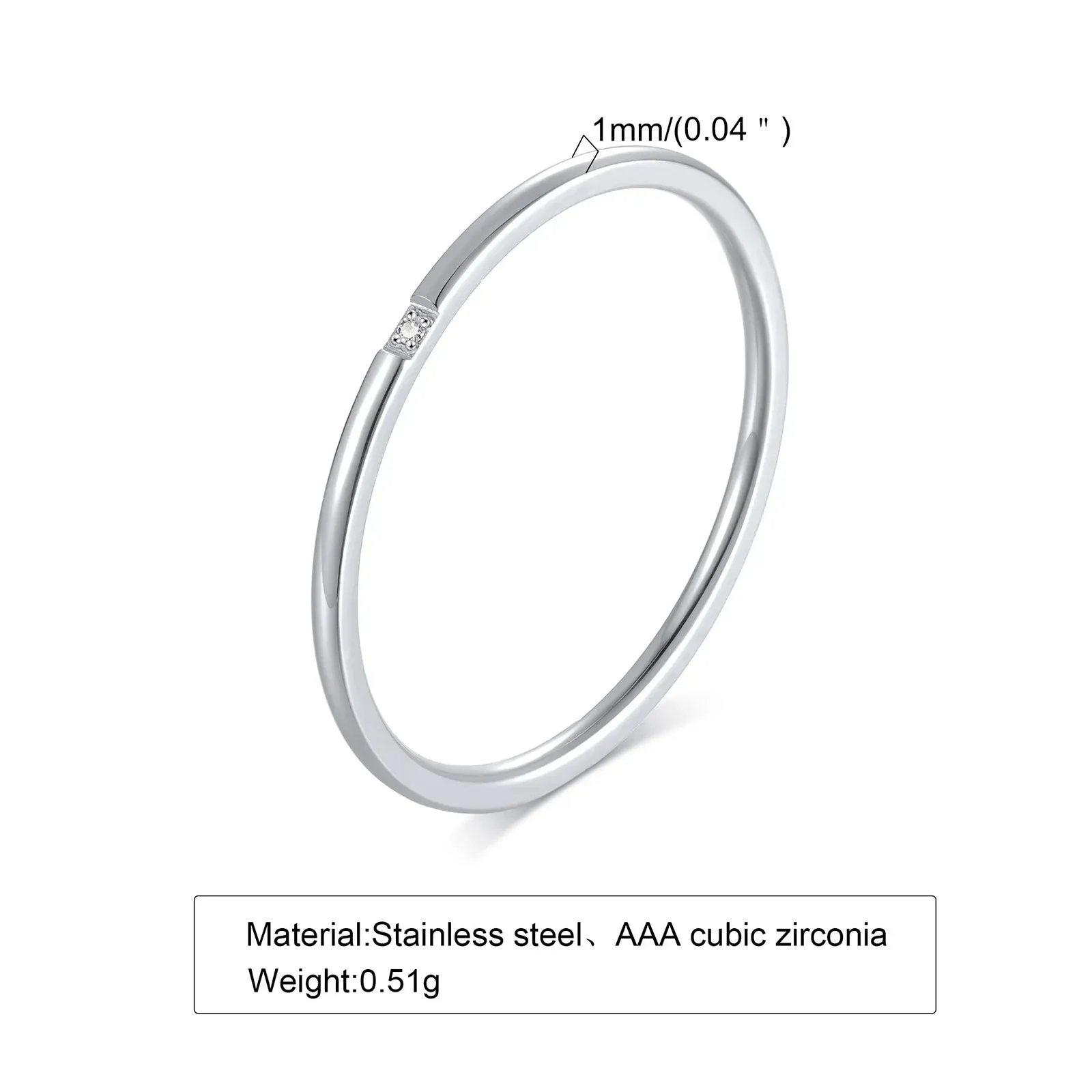 2MM Thin Classic Dome Ring Stainless Steel Wedding Band for Men Women Stacking Rings Comfort Fit Domed Polished