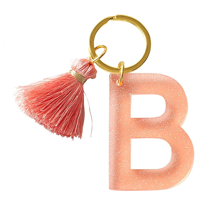 Acrylic Letter Keychain