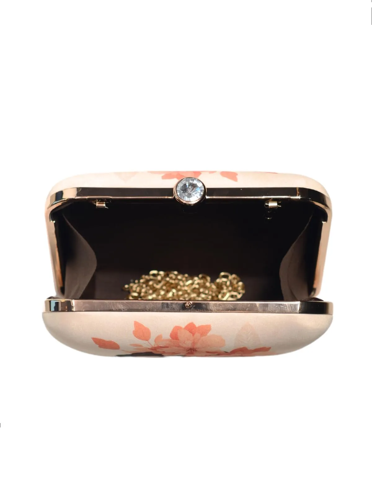 Artklim Floral Lady Printed Clutch