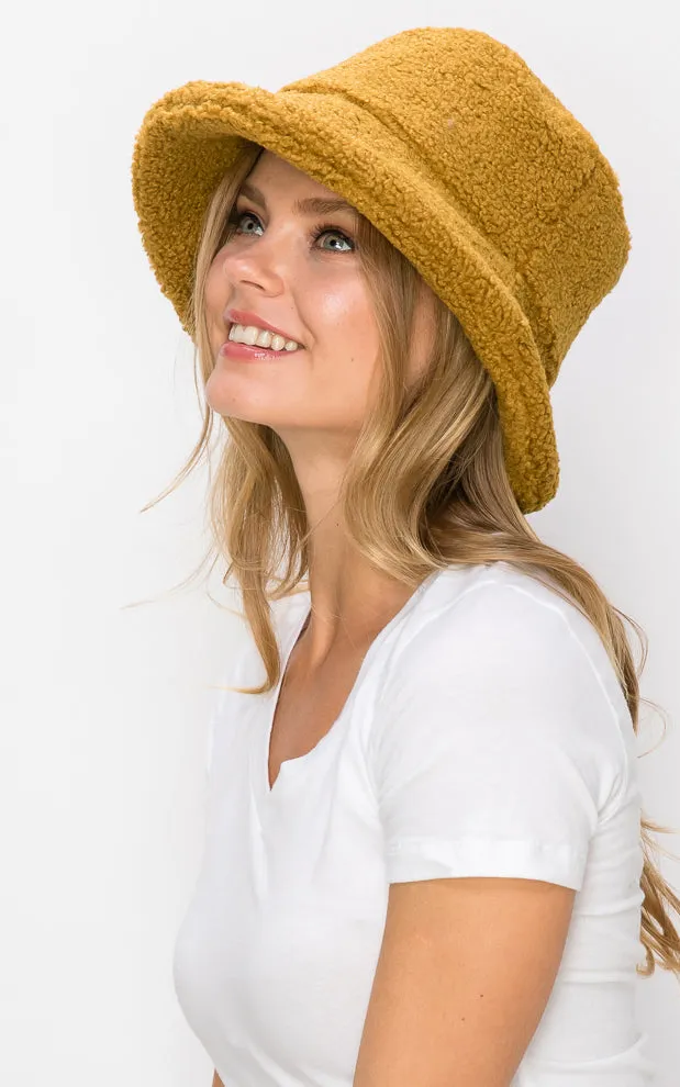 AT349 Sherpa Fleece Cozy Hat