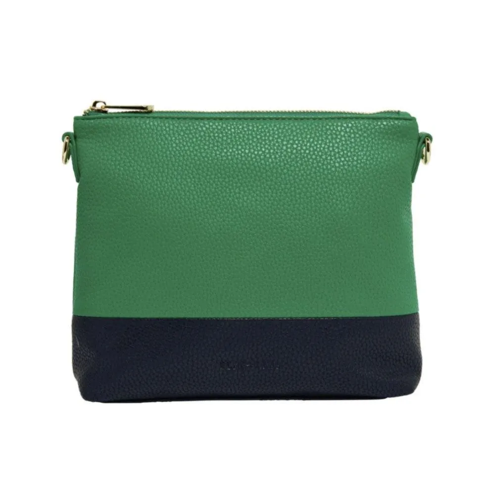 Avoca Crossbody | Green & Navy