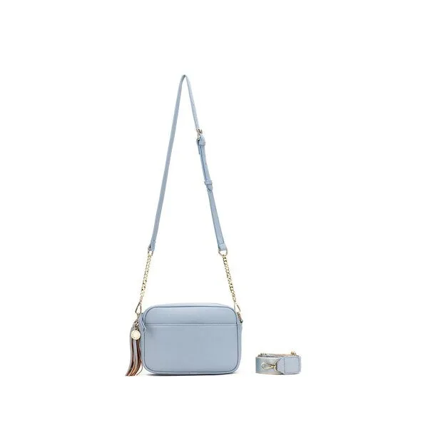 Black Caviar Indie Chambray Crossbody Bag