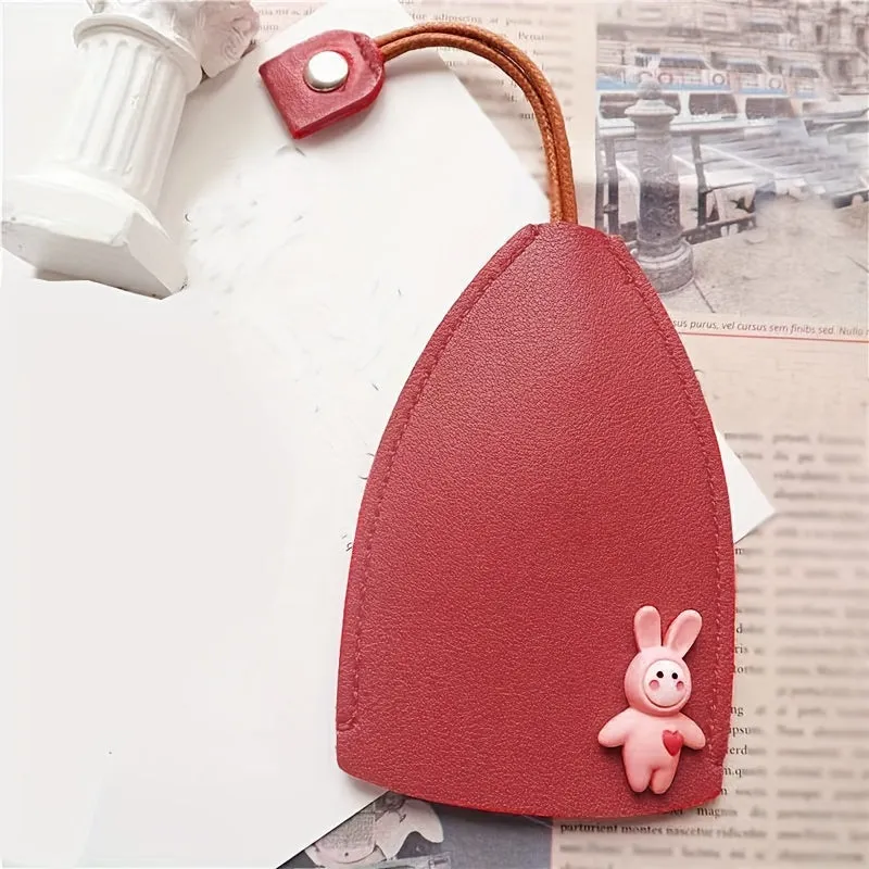 Cartoon Animal PU Leather Key Sleeve Cute and Protective