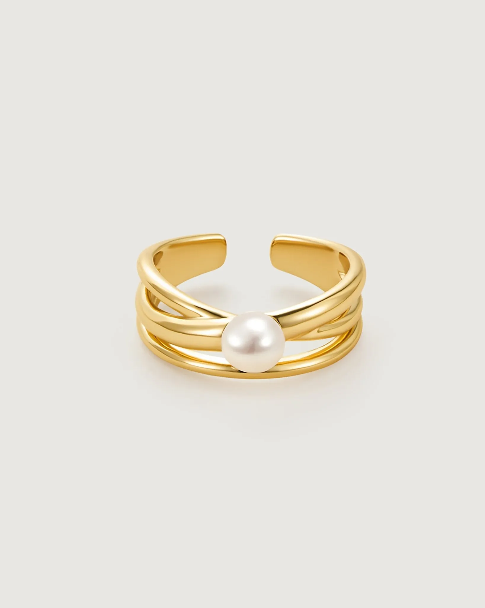 Connection Pearl Ring