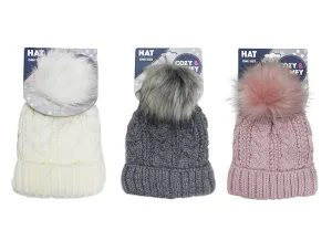 COZY POMPOM HATS