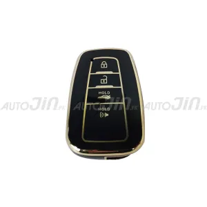 Exclusive Gold-Line Toyota Land Cruiser 2016-21 Key Cover