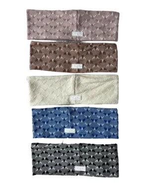 Flat Houndstooth Soft Knit Headbands SS23