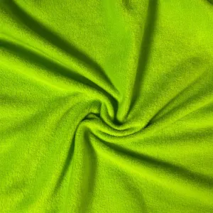 Fleece Fabric By The Yard | Lime