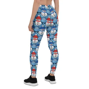 Frosty The Snowman Leggings