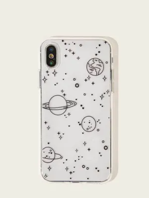 Galaxy Star Transparent Custom Slim Soft Cases