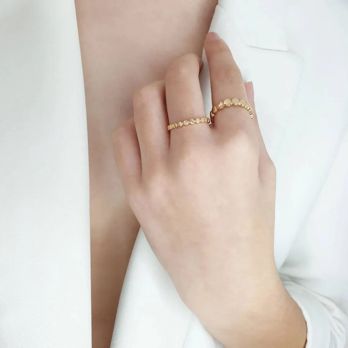 Gold Dot Ring