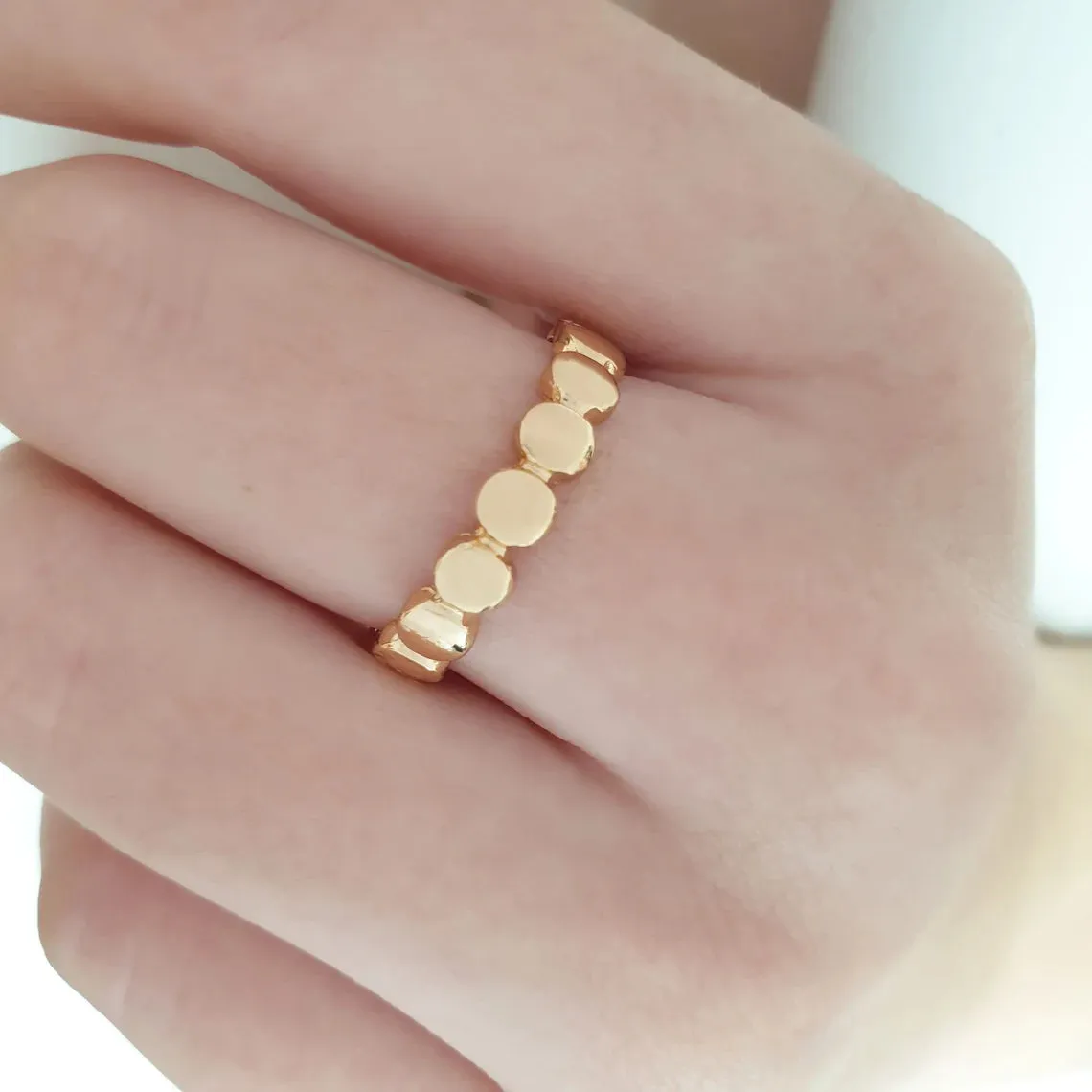 Gold Dot Ring