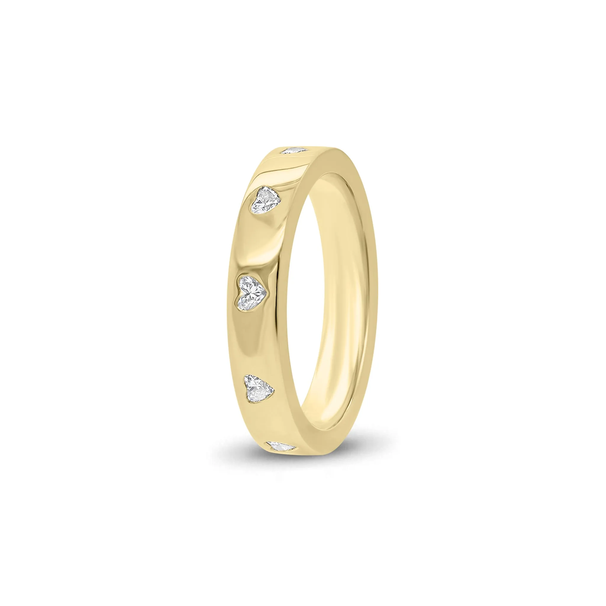 Heart Diamond Stackable Ring