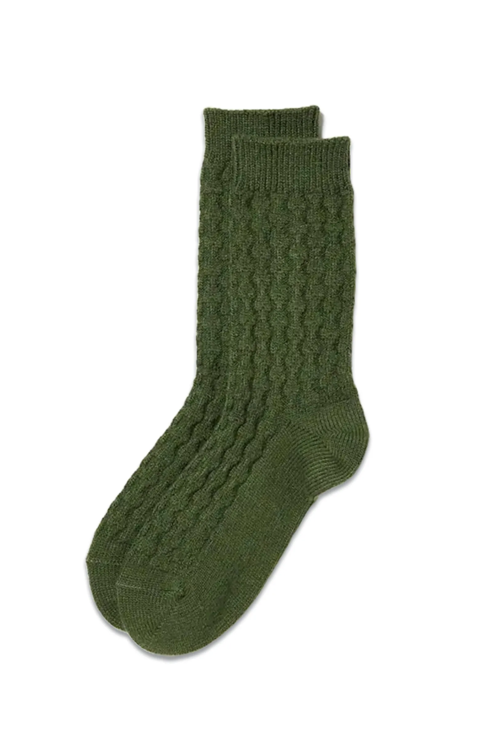 Heattech Cable Knit Thermal Socks