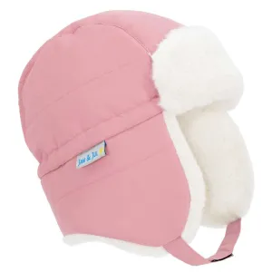 Jan&Jul Toasty-Dry Trapper Hat - Dusty Pink