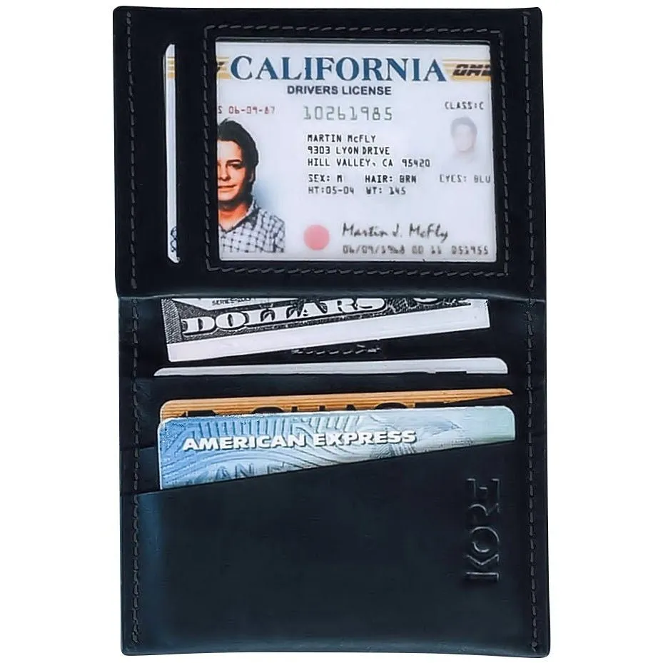 LEATHER BIFOLD WALLET