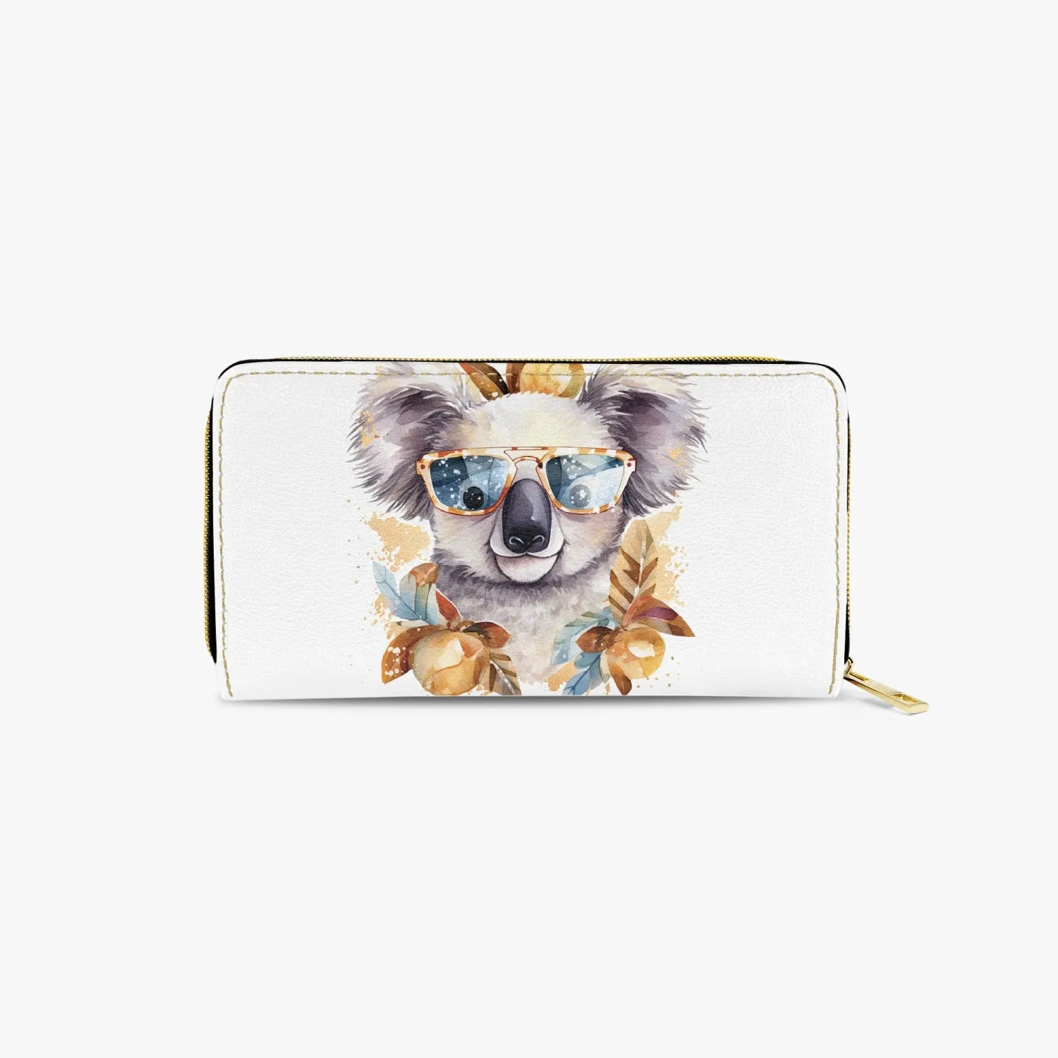 Long Type Zipper Purse, Koala, awd-509