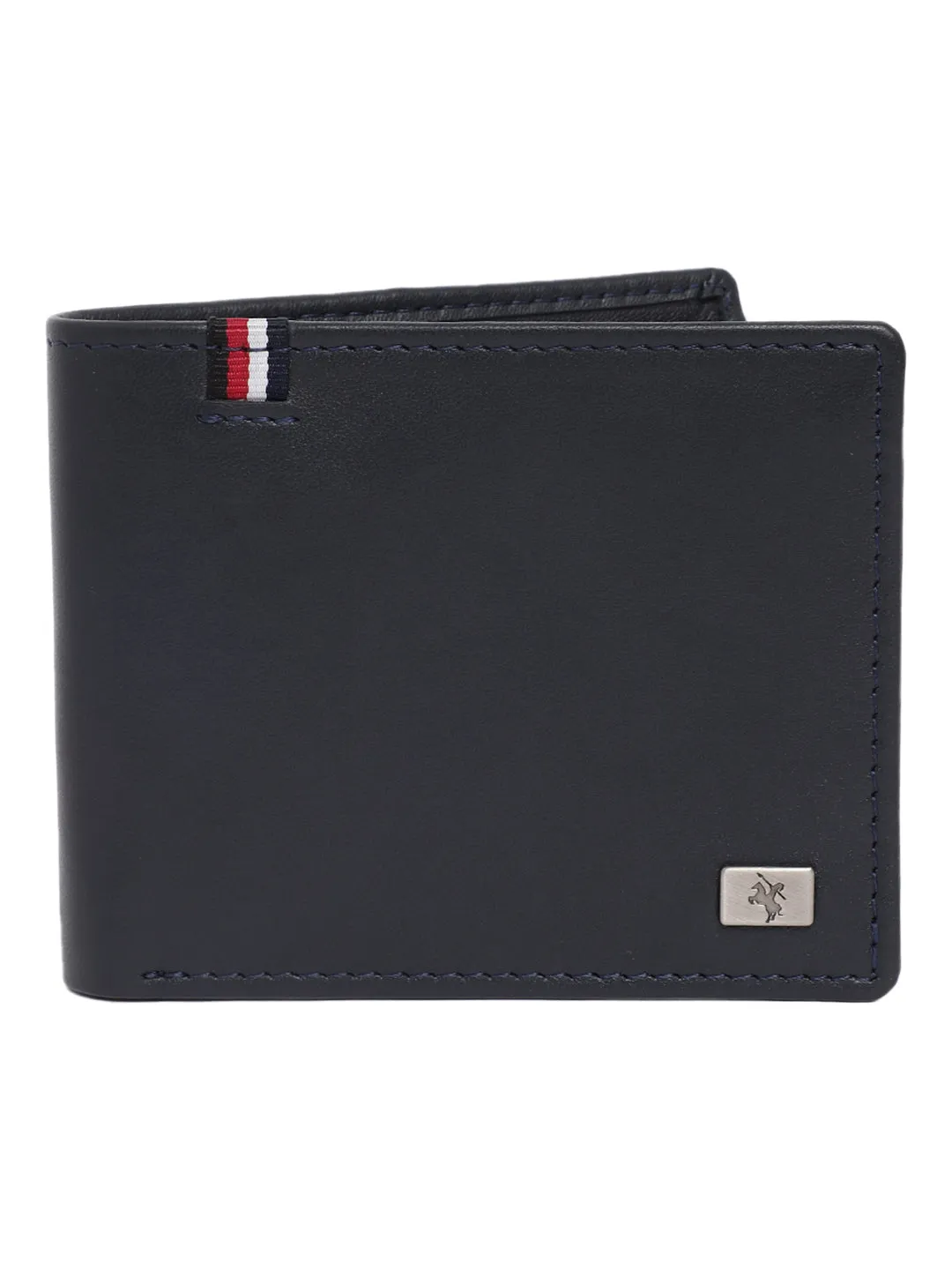 Men Navy Wallet