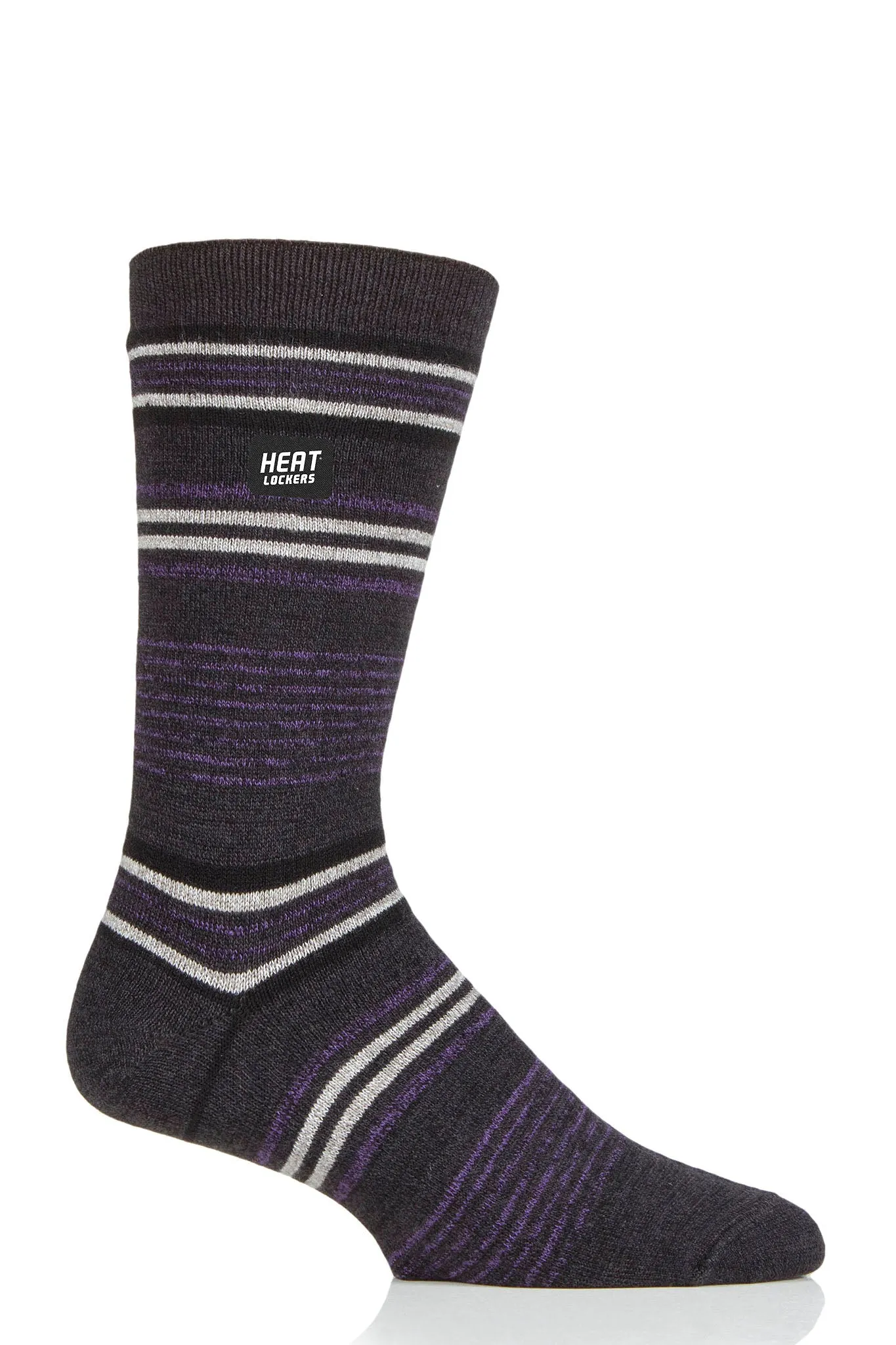 Men's WARM Multi Stripe Crew Sock