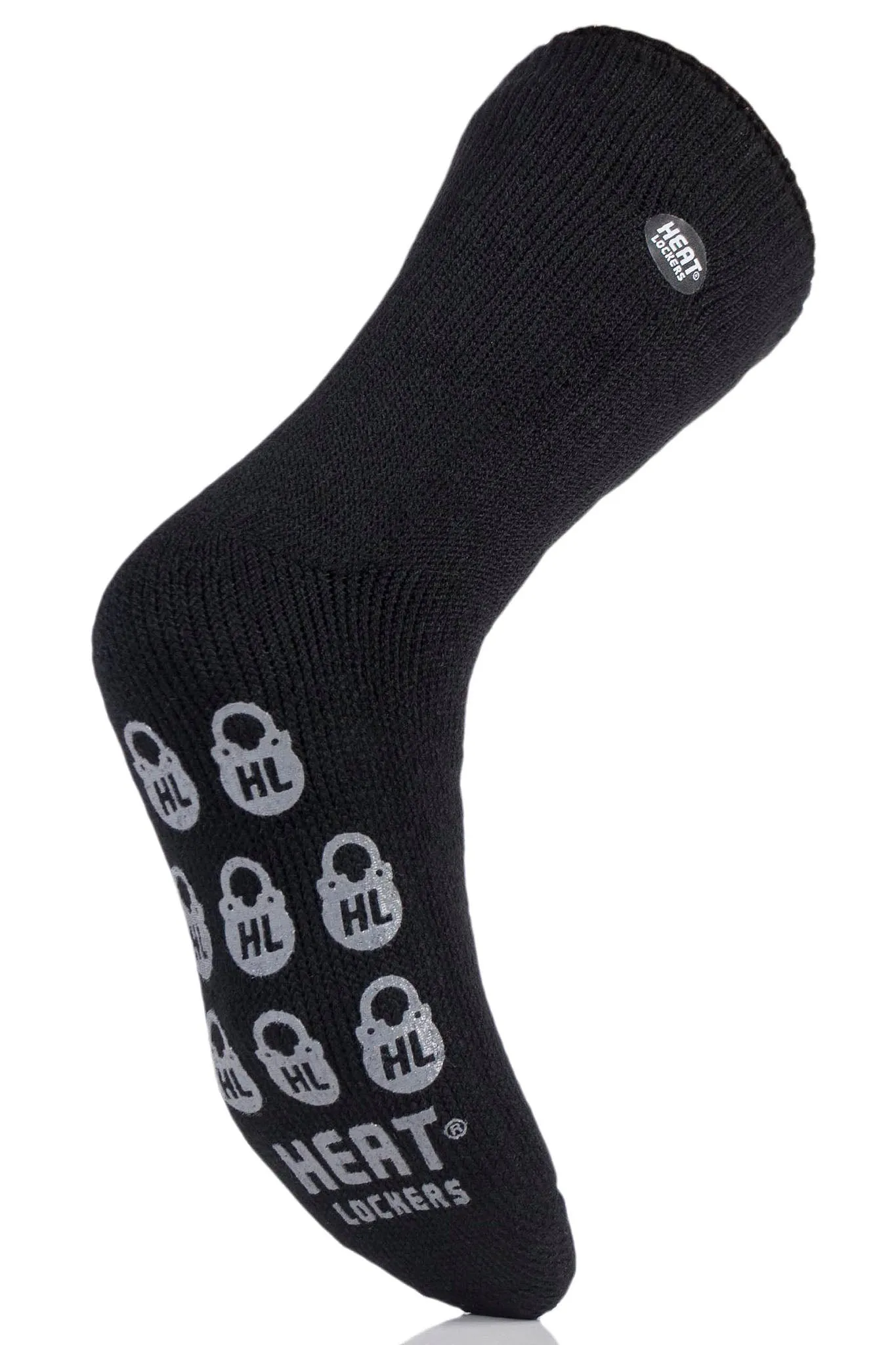 Men's WARMEST Solid Crew Slipper Sock