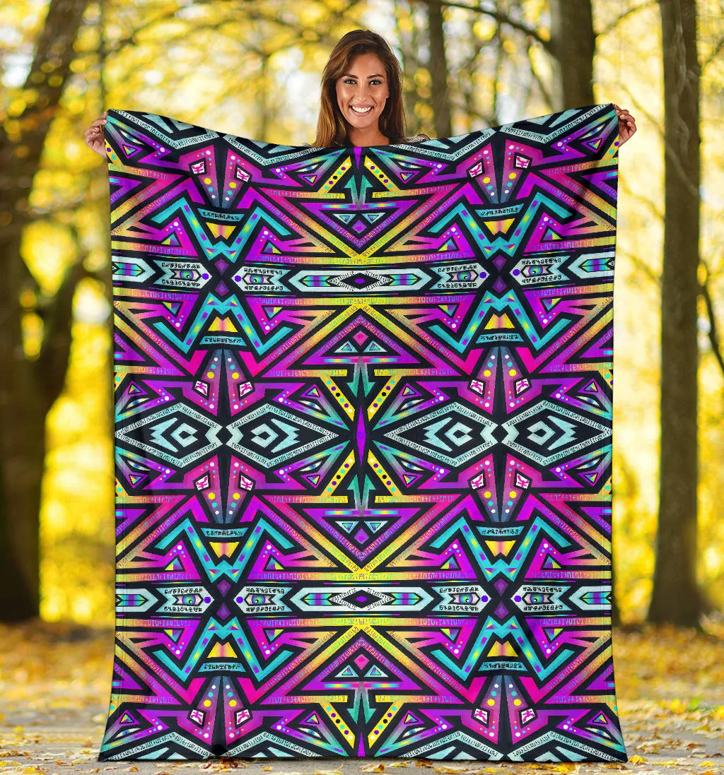 Mystic Graffiti Micro Fleece Blanket