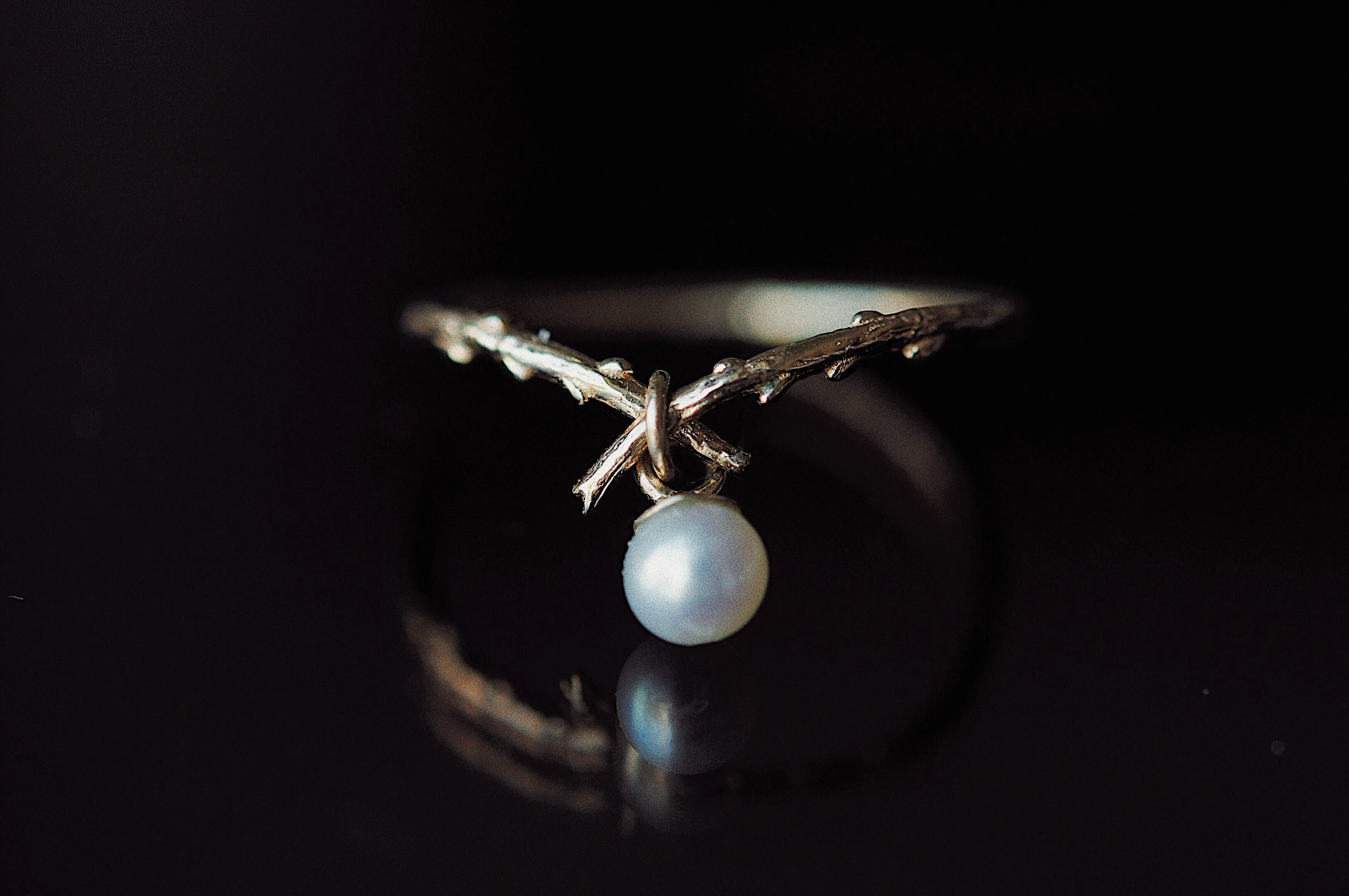 Pearl Woodland Ring