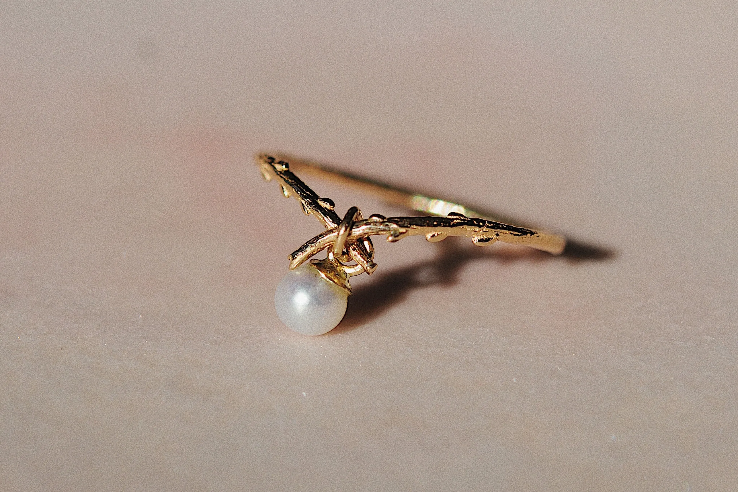 Pearl Woodland Ring