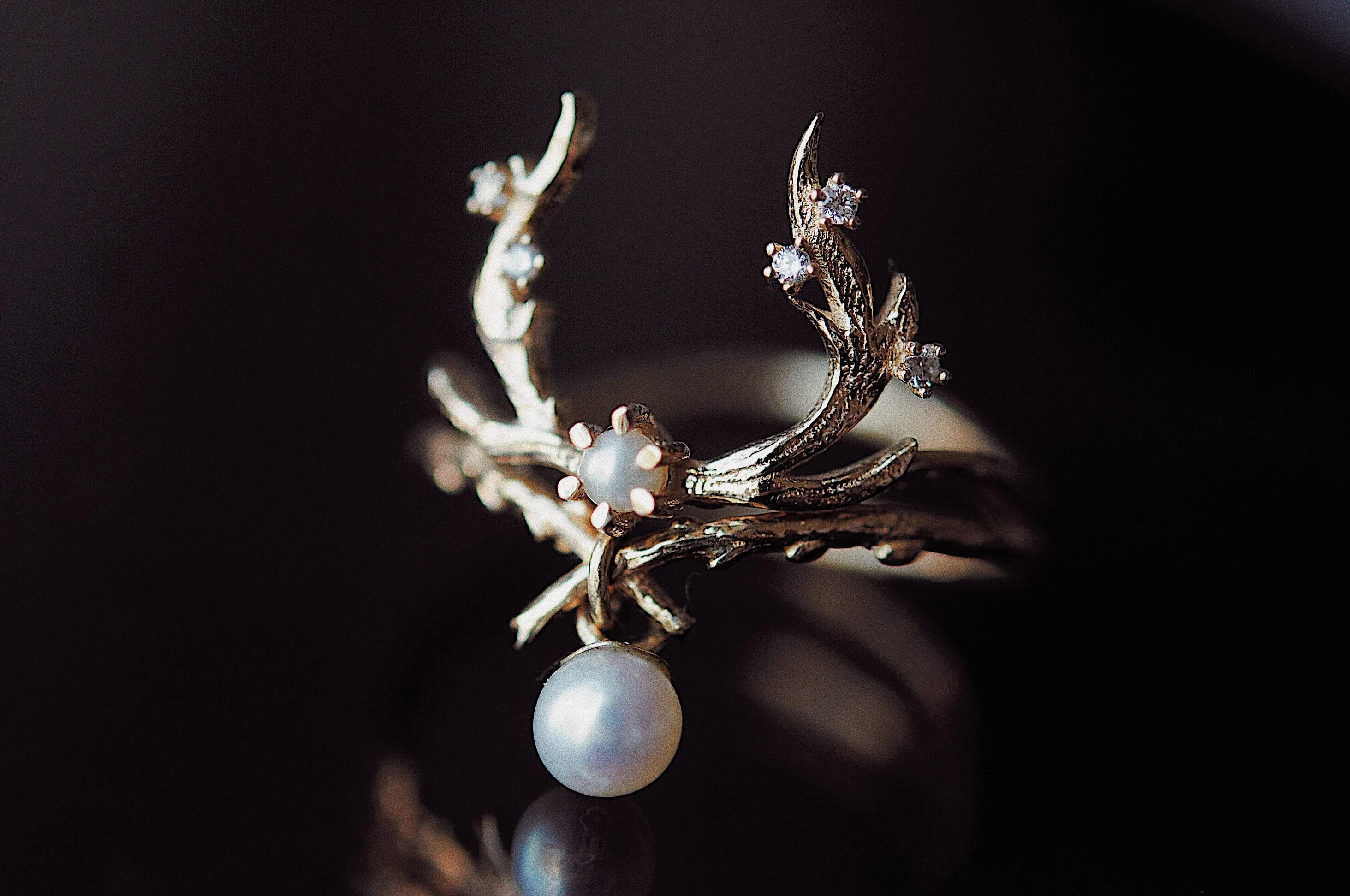 Pearl Woodland Ring