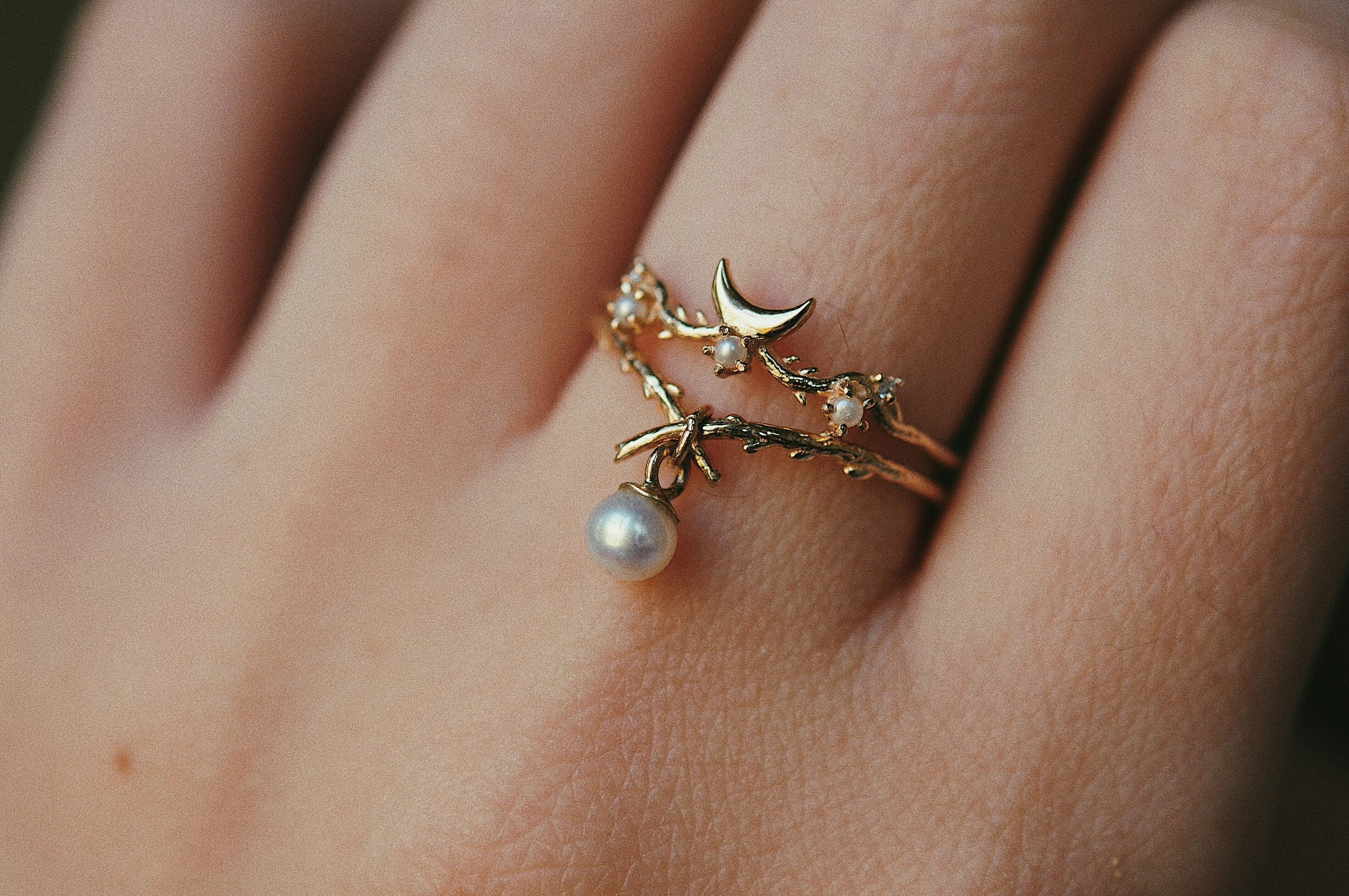 Pearl Woodland Ring