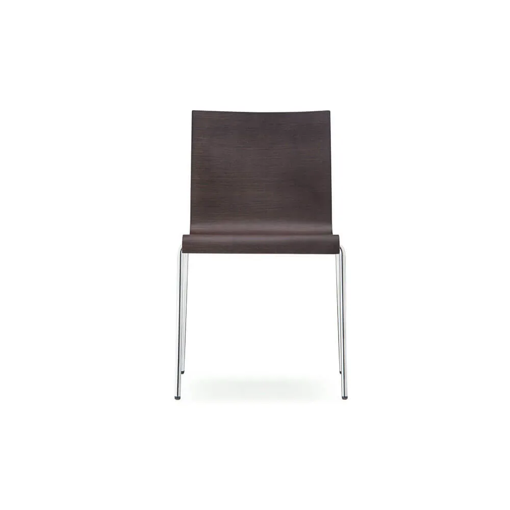 Pedrali Kuadra XL 2413 wooden lounge chair