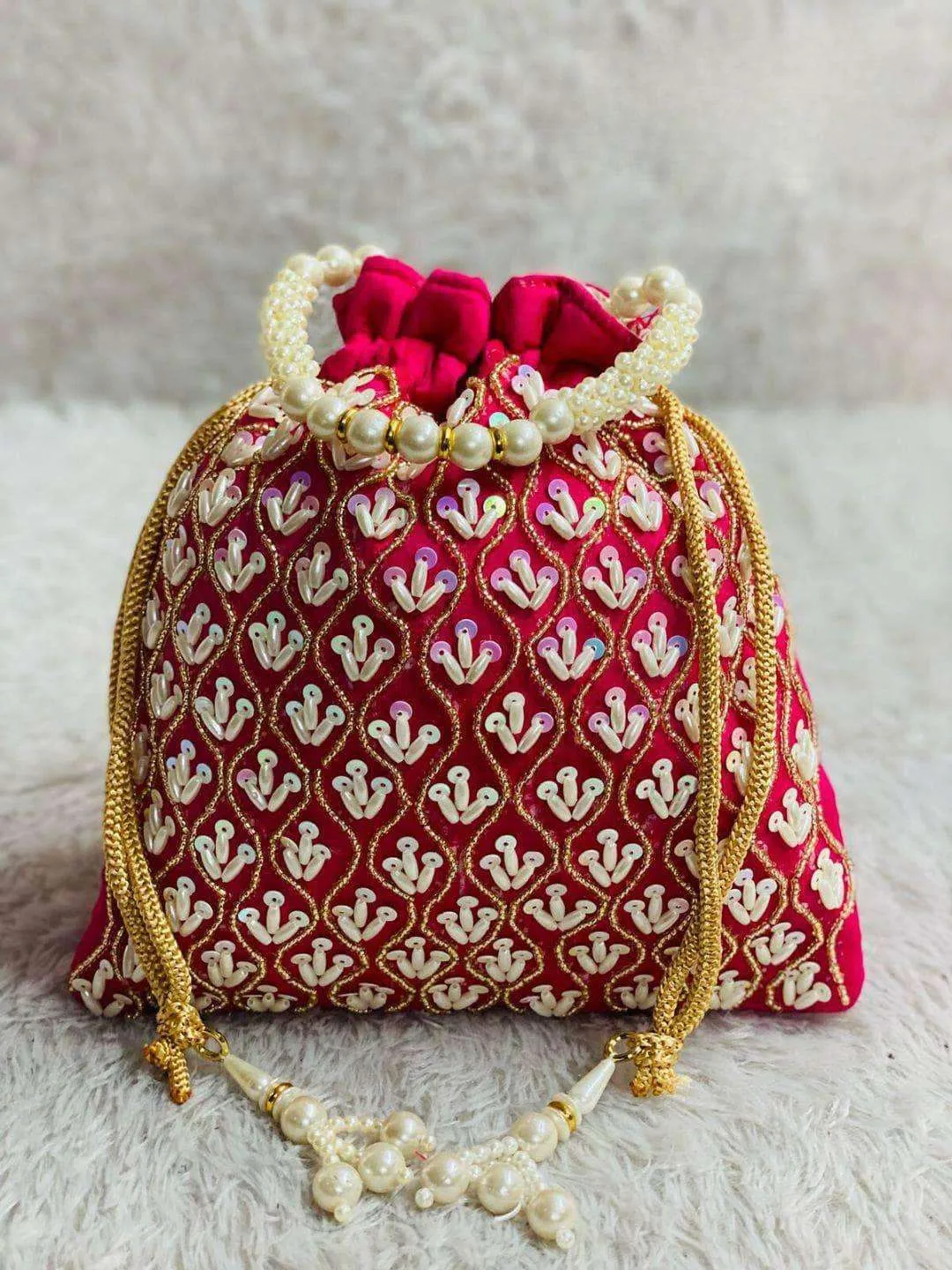 Peora Embroidered Potli Bags