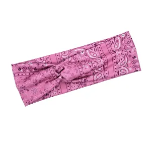 Pink Bandana Headband