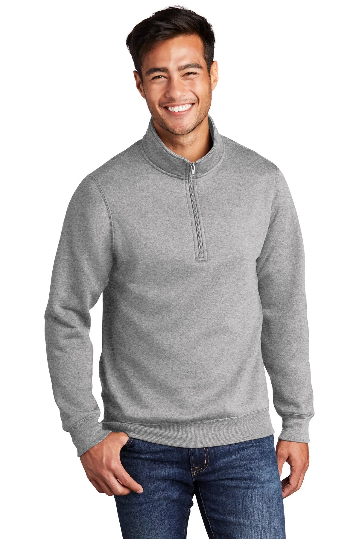 Port & Company Core Fleece 1/4-Zip Pullover Sweatshirt PC78Q