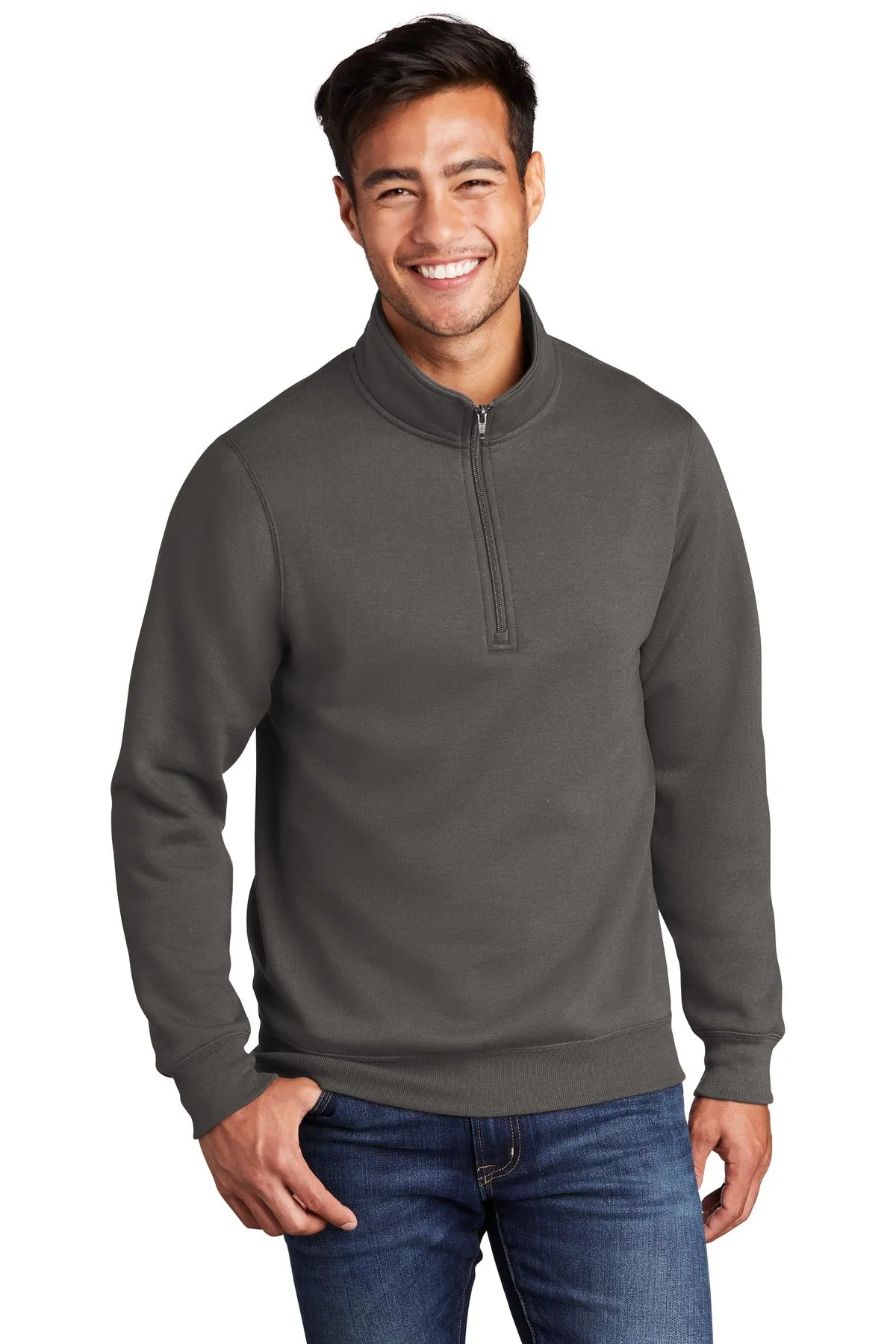 Port & Company Core Fleece 1/4-Zip Pullover Sweatshirt PC78Q