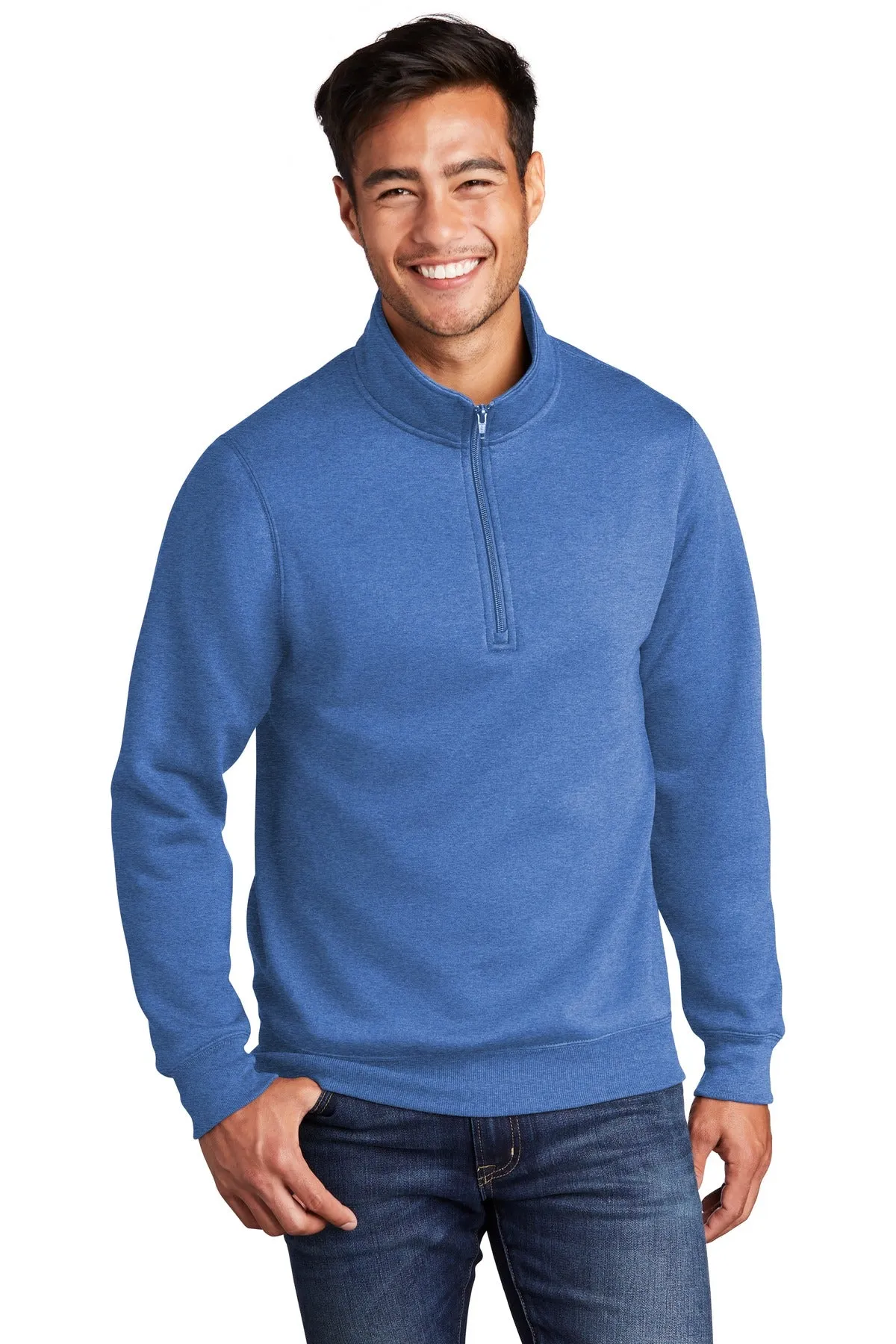 Port & Company Core Fleece 1/4-Zip Pullover Sweatshirt PC78Q