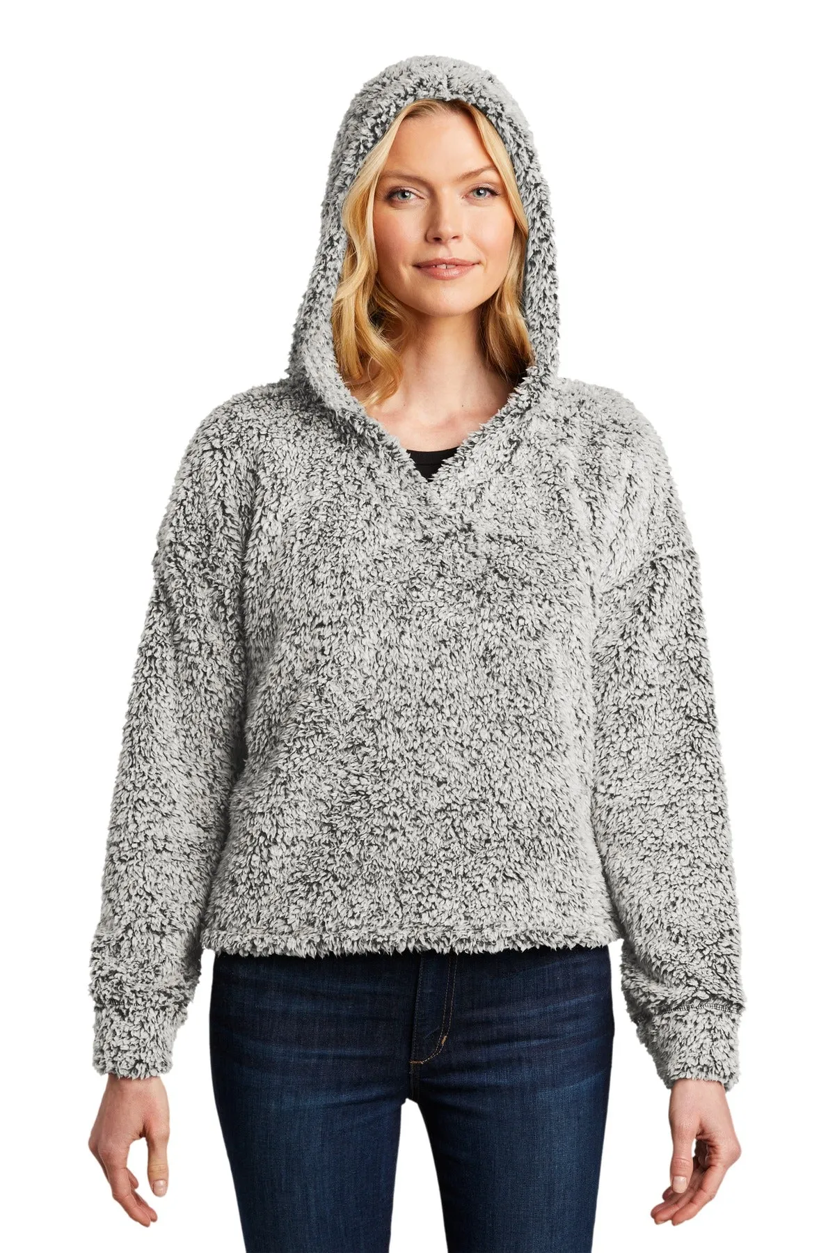 Port Authority Ladies Cozy Fleece Hoodie. L132