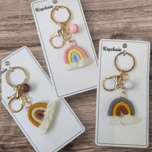 Rainbow Keychains with Bagcharm