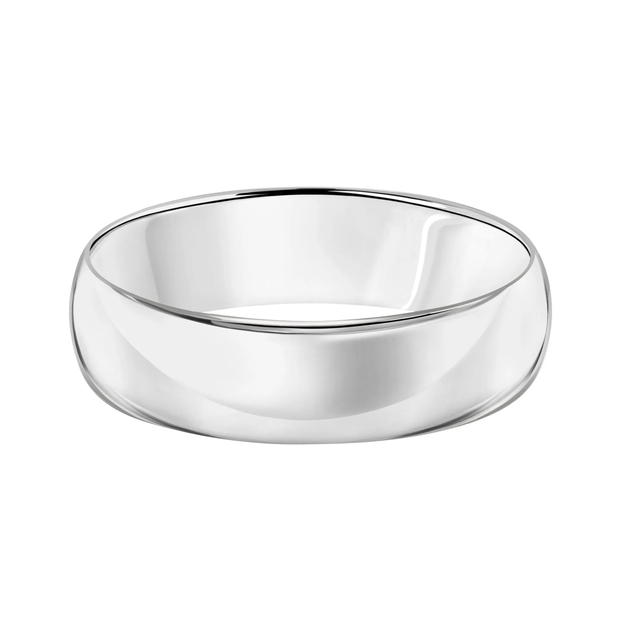 Roux 6mm Light Low Dome Wedding Ring