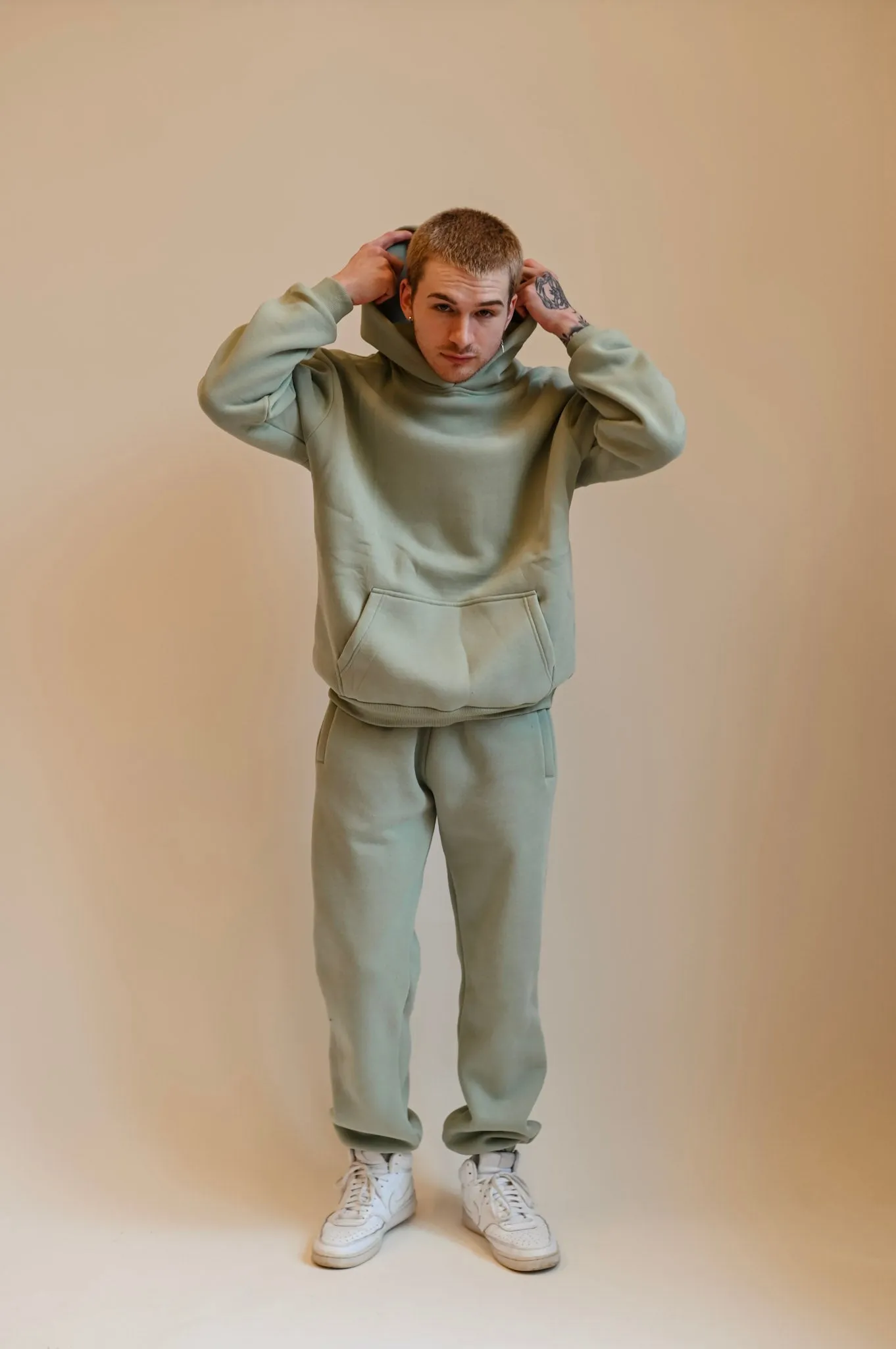 Sage Ultra Cozy Fleece // Hoodie