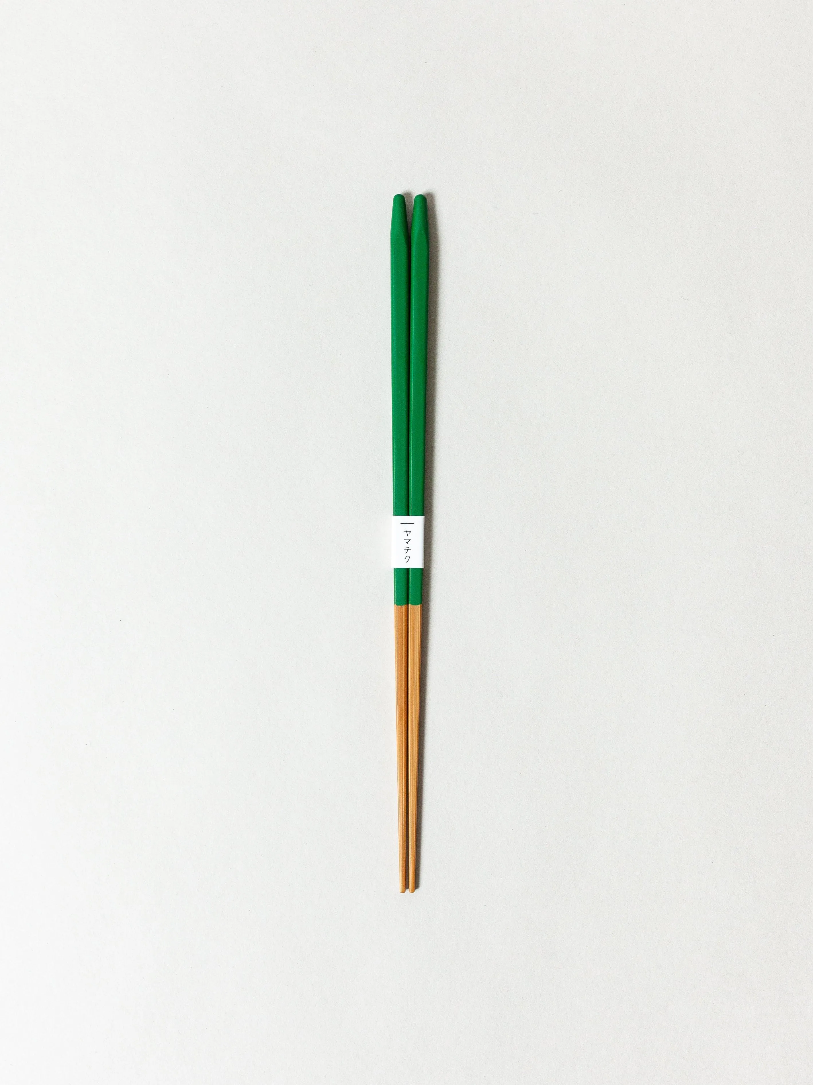 Slim Bamboo Chopsticks, Green