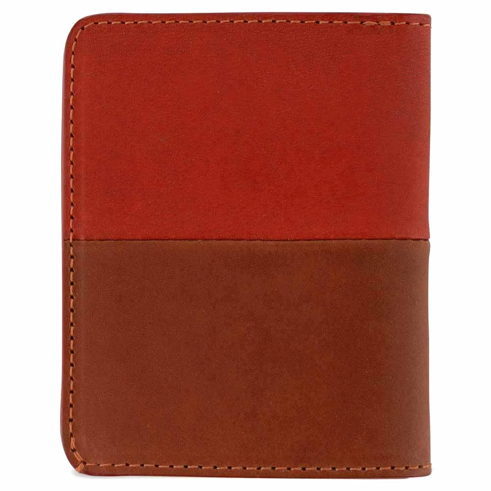 Slim Wallet - Cognac / Orange