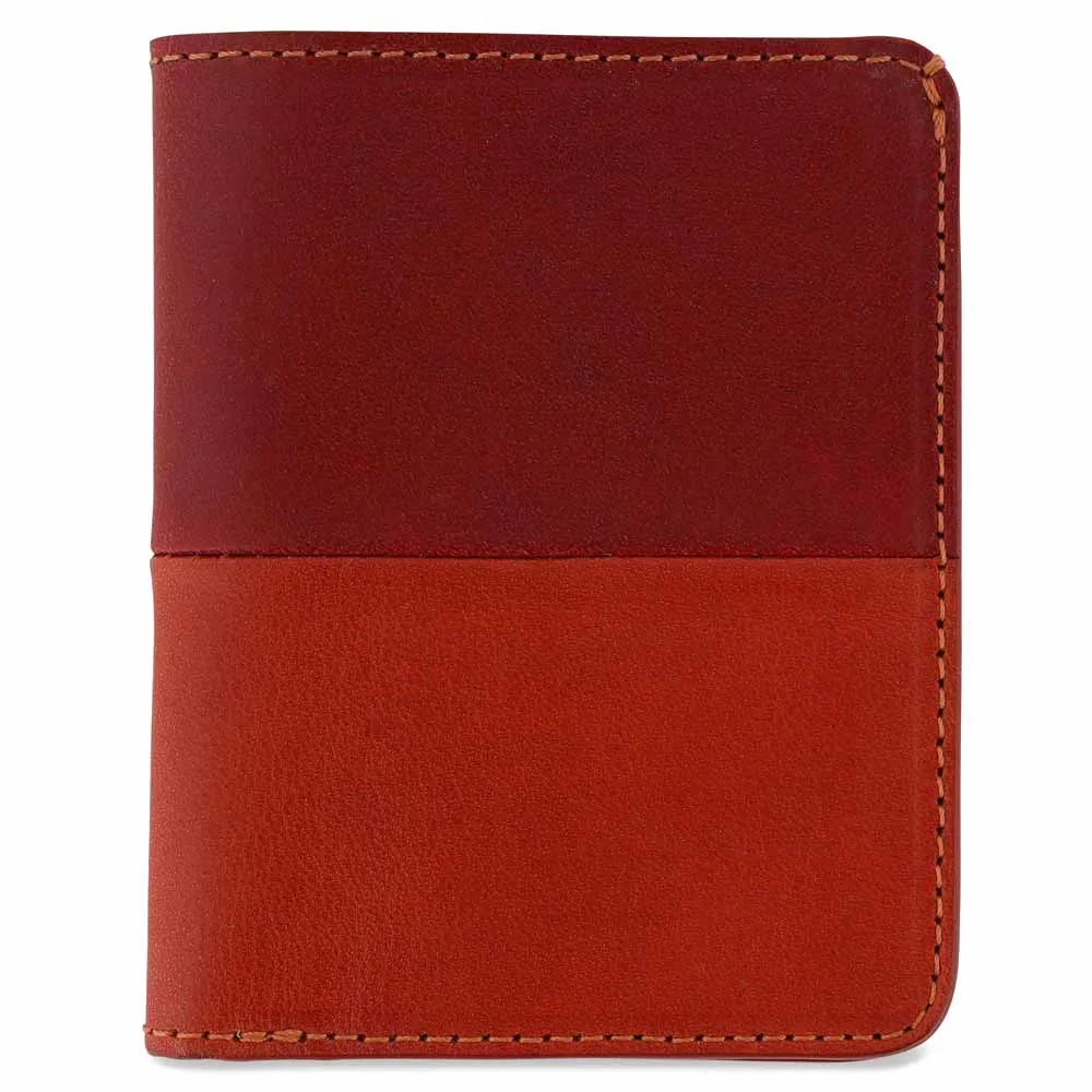 Slim Wallet - Red / Orange