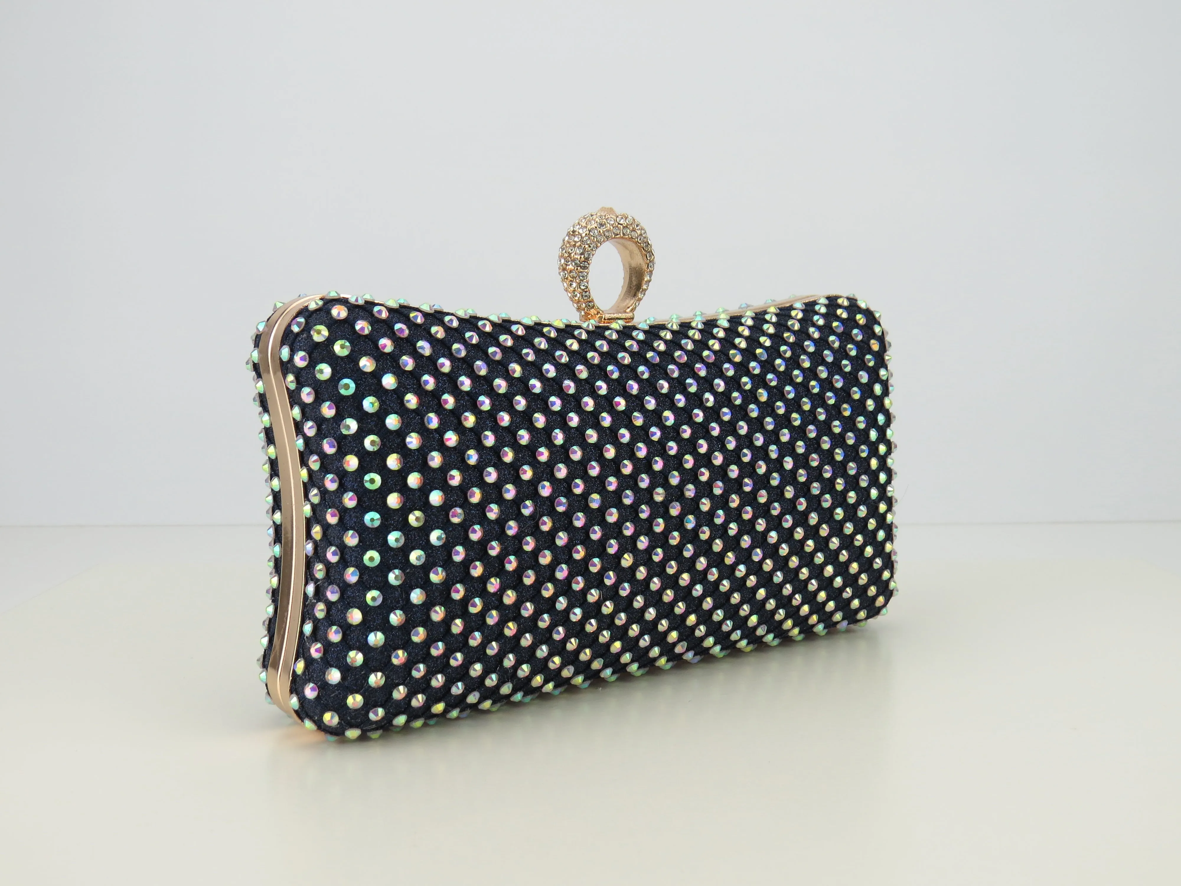 Sparkly Diamante Clutch