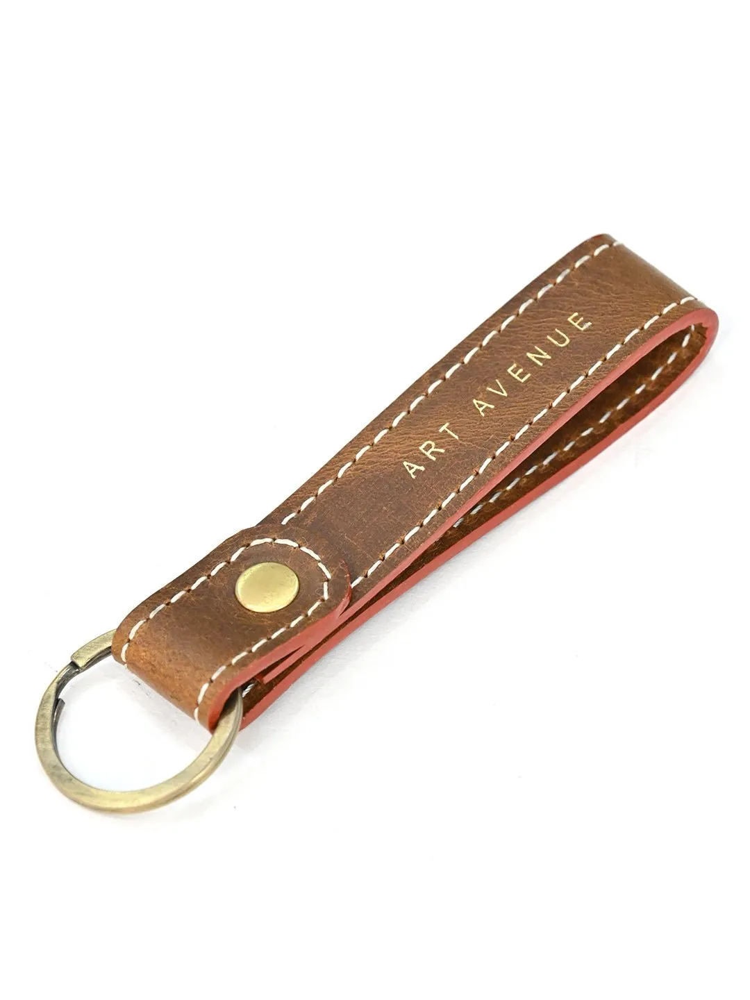 STYLISH LEATHER KEYCHAIN 2