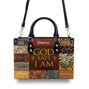 Women of Faith™ | “God Says I Am” & “Armor of God”- Leather Bags