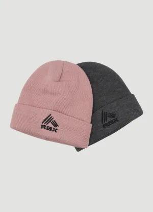 Women's 2-Pack Fleece Lined Beanies