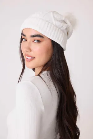 Women's Cozy Cable Beanie