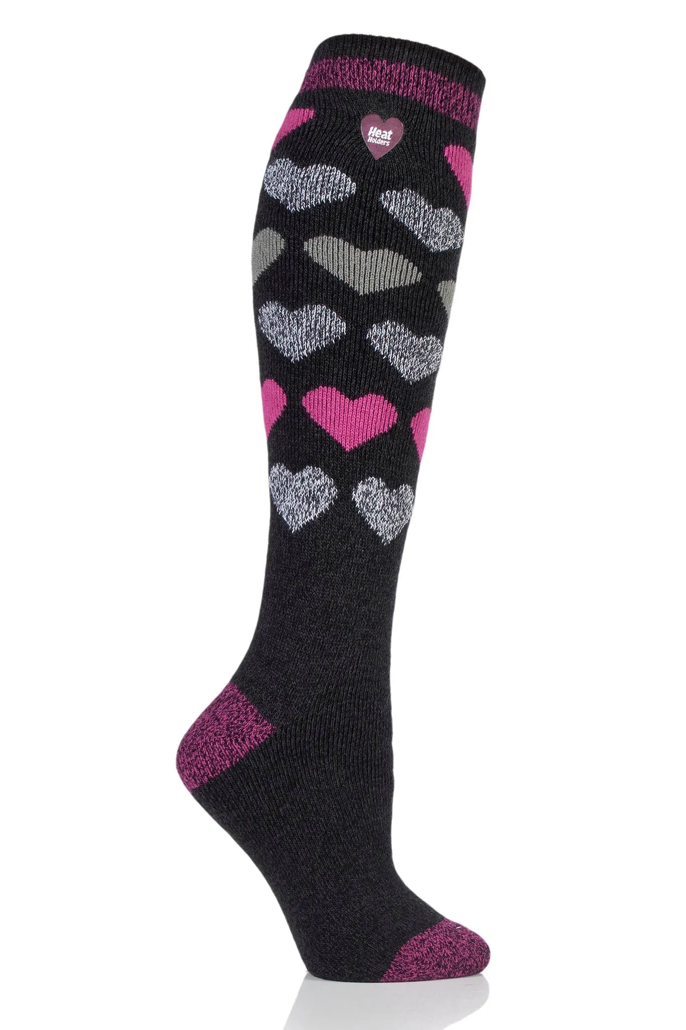 Women's LITE™ Jacquard Hearts Long Socks