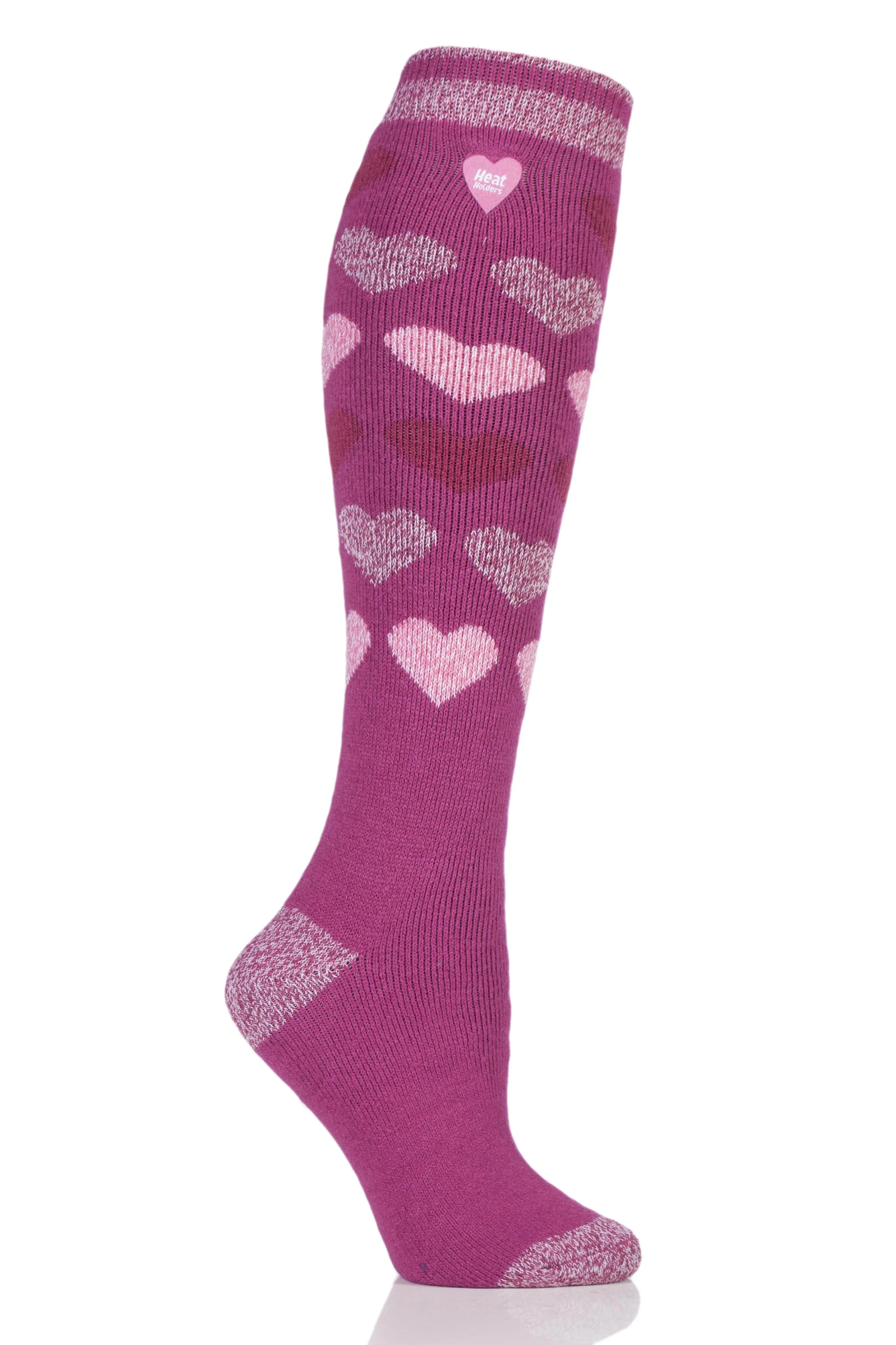 Women's LITE™ Jacquard Hearts Long Socks